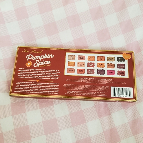Too Faced Pumpkin Spice Eye Shadow Palette - Picture 2 of 2